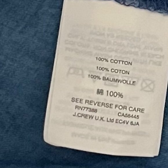 Madewell Large Indigo Chambray On Off Shoulder Top - Picture 6 of 7